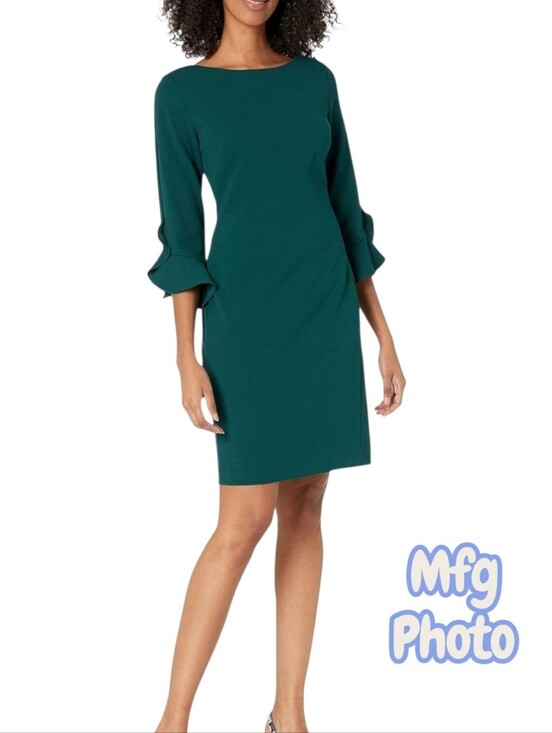 Karl Lagerfeld Dresses & Skirts - Karl Lagerfeld Tulip Bell Sleeve Crepe Dress, Womens 8